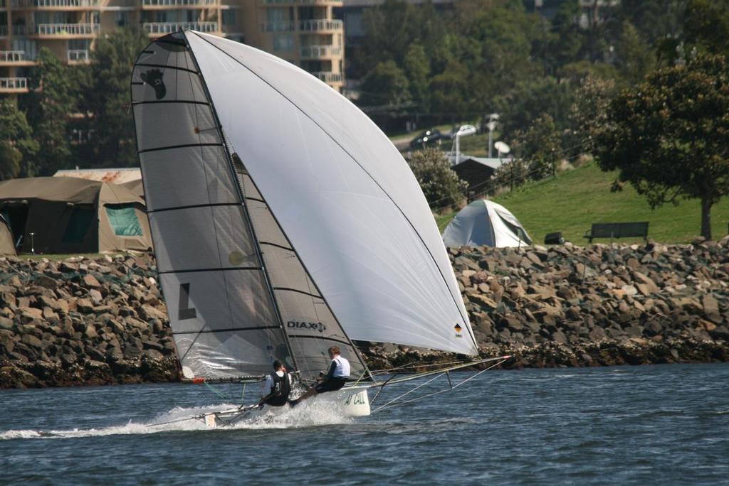 At Call - 2013 12ft Skiff Parramatta river championship photo copyright Nick Press taken at  and featuring the  class