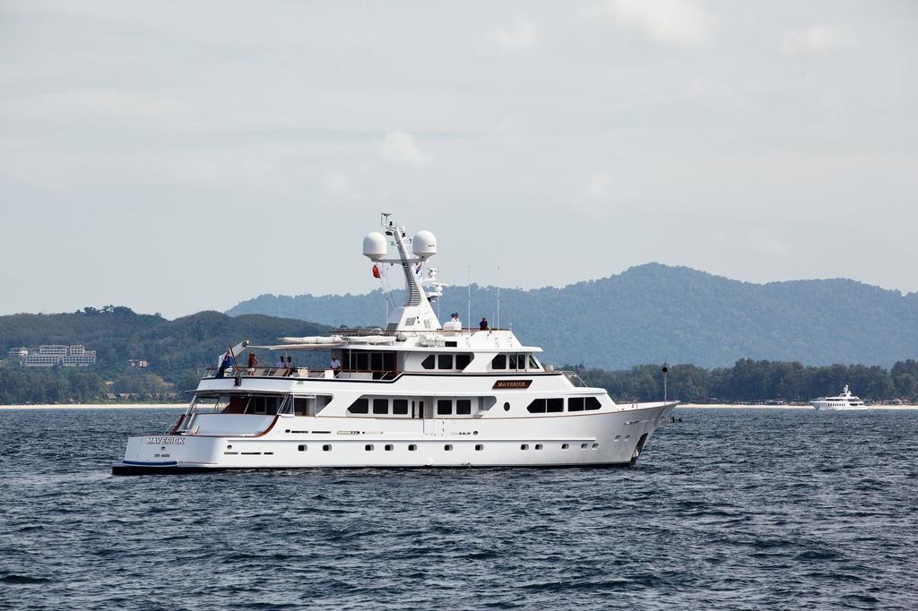 Maverick. Asia Superyacht Rendezvous 2012. photo copyright Guy Nowell http://www.guynowell.com taken at  and featuring the  class
