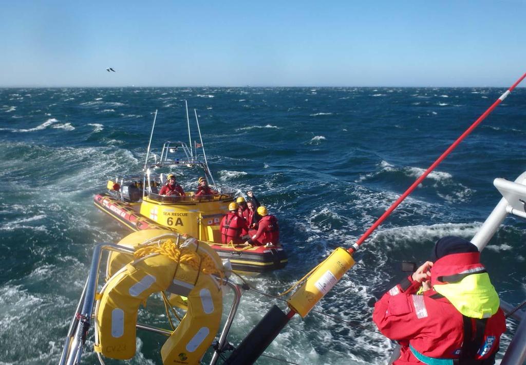 Rough seas for the Clipper Round the World Yacht Race fleet © Clipper Ventures