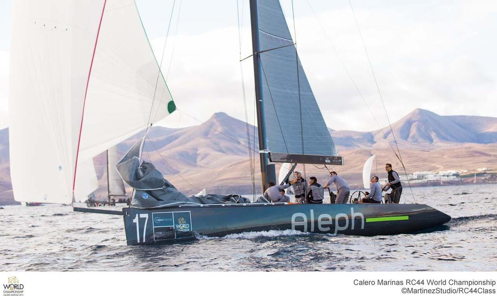 Aleph Racing (FRA17) - Calero Marinas RC44 World Championship 2013 photo copyright RC44 Class/MartinezStudio.es taken at  and featuring the  class