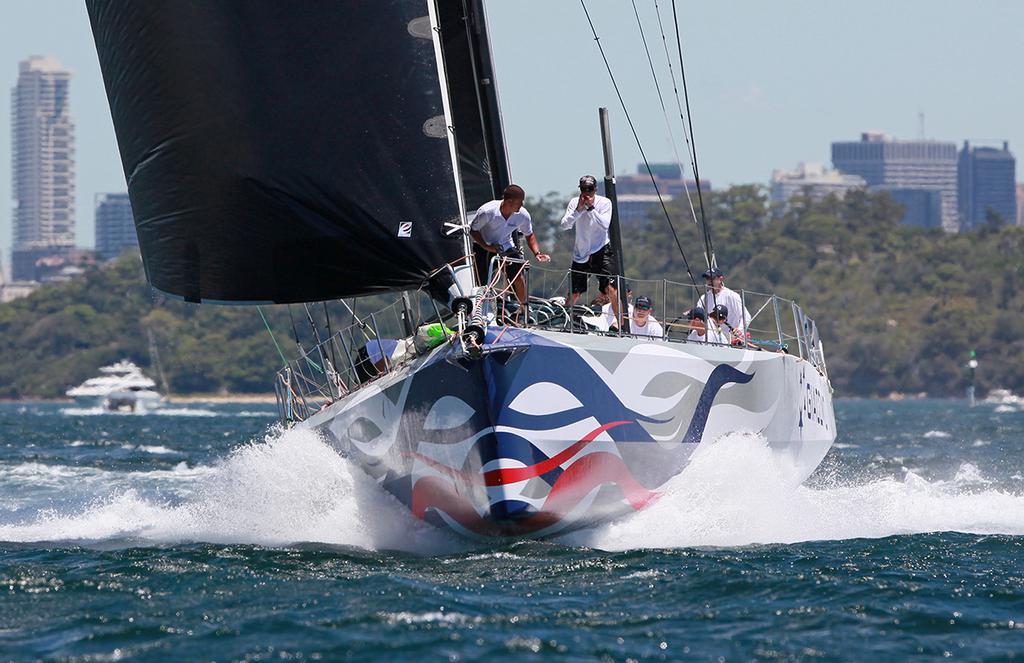 Giacomo (NZL) blasts to the Junction Bell mark off South Head - SOLAS series photo copyright Crosbie Lorimer http://www.crosbielorimer.com taken at  and featuring the  class