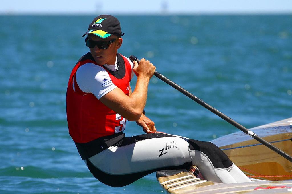  Finn Squad Australian Sailing Team - ISAF Sailing World Cup, Melbourne Day 6 Finn photo copyright Richard Gladwell www.photosport.co.nz taken at  and featuring the  class