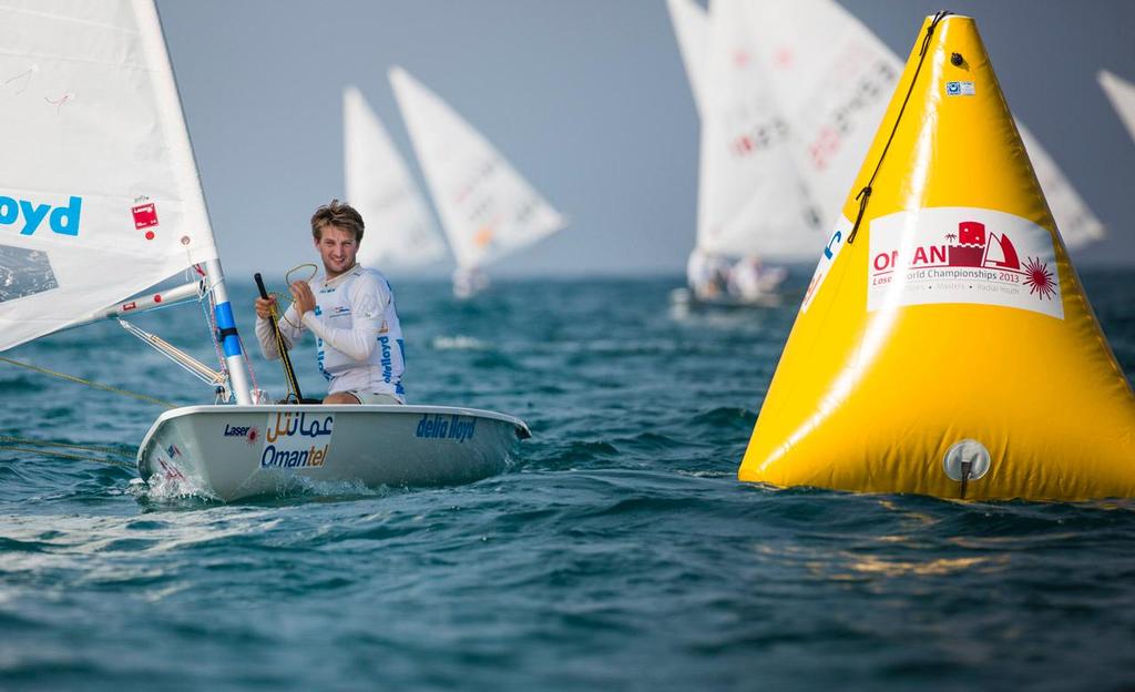 Laser World Championships 2013. Mussanah. Oman. Day4, Rutger  Schaardenburg  (NED)
 photo copyright Lloyd Images taken at  and featuring the  class
