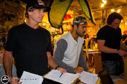 Robby Naish signs up for the first time in a number of years!  © Si Crowther / AWT http://americanwindsurfingtour.com/