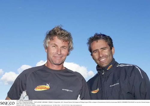 Bernard Stamm (SUI) skipper and Philippe Legros (FRA) © Th.Martinez/Sea&Co