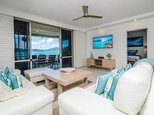 The Lagoon apartments offer luxury furnishings and spectacular beach front views! photo copyright Kristie Kaighin http://www.whitsundayholidays.com.au taken at  and featuring the  class