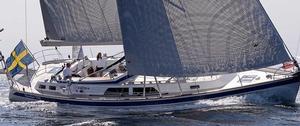 Hallberg Rassy 55 sailing photo copyright  SW taken at  and featuring the  class