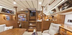 Hallberg Rassy 55 - interior photo copyright  SW taken at  and featuring the  class