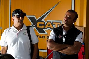 Mohammed and Arif at the Dubai Duty Free Speed Cat Run photo copyright Karien Jonckheere taken at  and featuring the  class