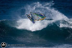 Graham mid-Taka photo copyright Si Crowther / AWT http://americanwindsurfingtour.com/ taken at  and featuring the  class
