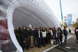 “Discover Oman” exhibition proves a huge success at Transat Jacques Vabre race village in France photo copyright OmanSail  taken at  and featuring the  class