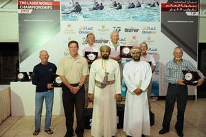 Laser Radial Great Grand Master Winner photo copyright  Munther Al Zadjali http://omanlaserworlds2013.com/ taken at  and featuring the  class