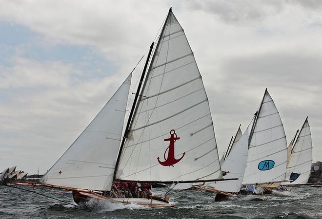 SAILING - Australian Championship Historic 18ft skiffs 2014<br />
YENDYS © Andrea Francolini http://www.afrancolini.com/