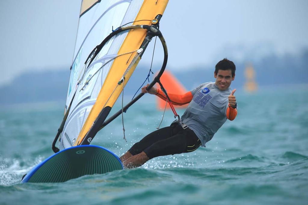 Singapore Open Asian Windsurfing Championship 2014 - Day 2 © Howie Choo