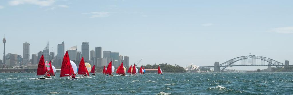 Sydney Harbour provided a spectacular backdrop for the 48th Mirror Australian Championships © Rob Cruse
