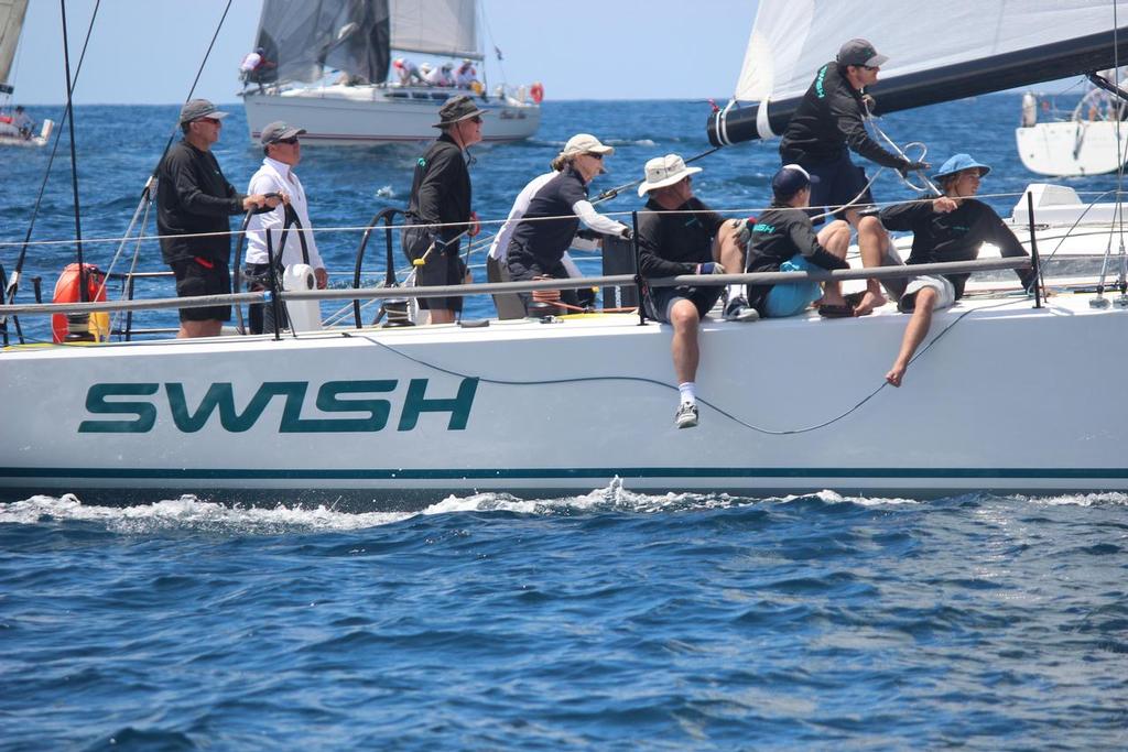 Steven Proud’s Kernan44 Swish will be amongst the 40-50 footers and one of the handicap favourites for the ocean race - Pittwater to Coffs  © Damian Devine