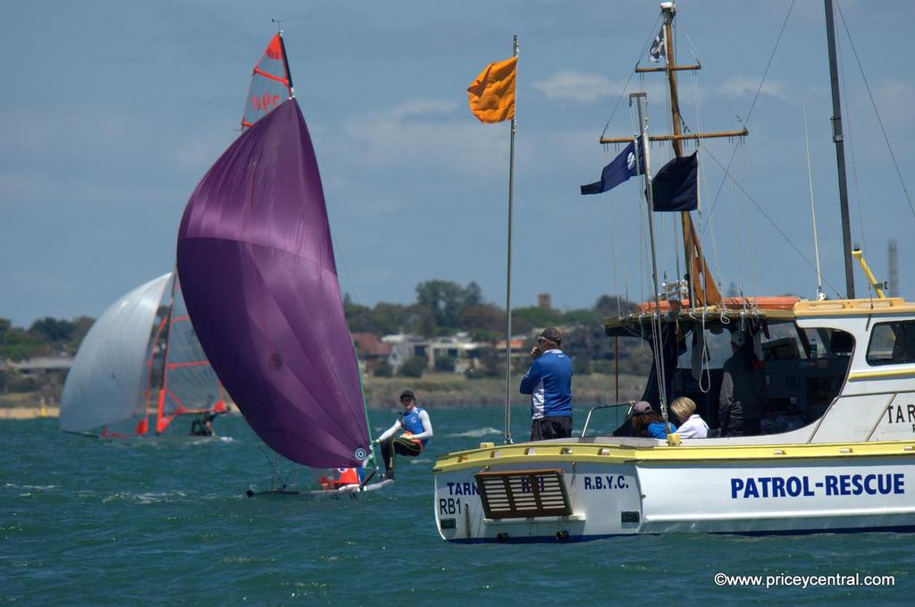 Equal leaders but second on countback after day 2 - Kurt Hansen and Harry Morton NSW © David Price