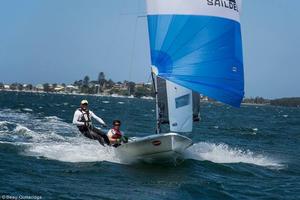 2014 Champions Michael Babbage/James McAllister 2 photo copyright Beau Outteridge taken at  and featuring the  class