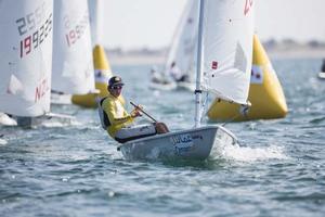 Italy's Gianmarco back in the lead - 2013 Laser Radial Youth World Championships photo copyright Lloyd Images taken at  and featuring the  class