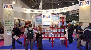Visitors on the RYA stand at the London Boat Show 2014, ExCeL, London. photo copyright onEdition http://www.onEdition.com taken at  and featuring the  class