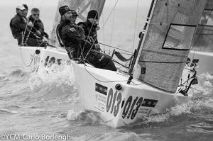 Monaco Optimist Team Racing and Sport Winter Series Melges 20 day 2 photo copyright YCM / Carlo Borlenghi taken at  and featuring the  class