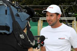 TV News interview for Seve Jarvin photo copyright SW taken at  and featuring the  class
