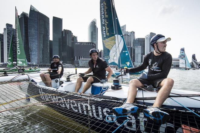 Extreme Sailing Series Act 1 - The Wave Muscat © Lloyd Images