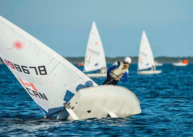 ISAF Sailing World Cup Miami 2014 - Day 2, Laser Radial CAN © Walter Cooper /US Sailing http://ussailing.org/