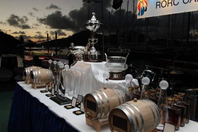 RORC Caribbean 600 trophies. - 6th RORC Caribbean 600  © Royal Ocean Racing Club - RORC http://www.rorc.org