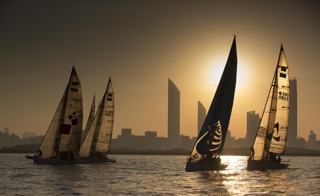 EFG Bank - Sailing Arabia The Tour 2014. Leg three from The Abu Dhabi - Dubia. Renaissance skippered by Mohsin Al Busaidi (OMA)  - EFG Sailing Arabia – The Tour 2014 © Lloyd Images