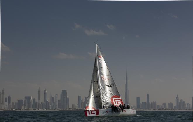 Leg 4 from Dubai - RAK. EFG Sailing Arabia – The Tour 2014  © Lloyd Images