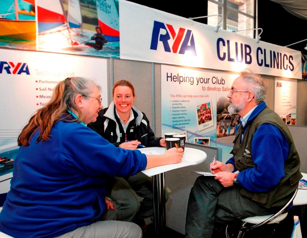 Club clinics - The RYA Suzuki Dinghy Show 2014 photo copyright RYA Dinghy Show taken at  and featuring the  class
