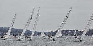 More tight racing today for the Etchells. - Garmin NSW Etchells Championship photo copyright  John Curnow taken at  and featuring the  class