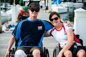 US Sailing Team Sperry Top-Sider at ISAF Sailing World Cup Miami photo copyright Jen Edney taken at  and featuring the  class