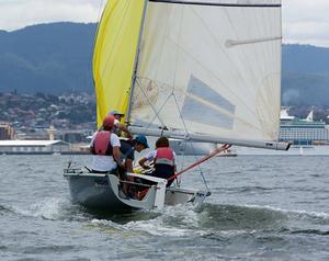 176th Royal Hobart Regatta - Teenagers star at 176th Royal Hobart Regatta photo copyright Dane Lojek taken at  and featuring the  class