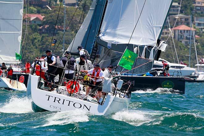 Triton-Michael Cranitch/David Gotze - Rolex Sydney Hobart Yacht Race 2014 © Howard Wright /IMAGE Professional Photography http://www.imagephoto.com.au