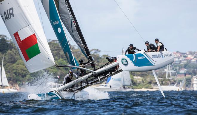 The Extreme Sailing Series 2014, Act Eight, Sydney, Australia.  © Lloyd Images