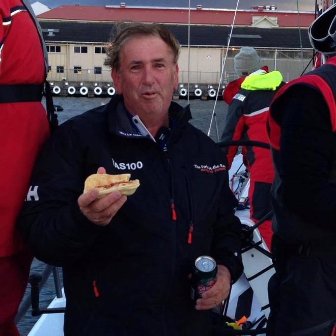 Gary Smith may get first bite of the sponsor's pies again in this year's National Pies Launceston to Hobart Race 2014.  © Dane Lojek