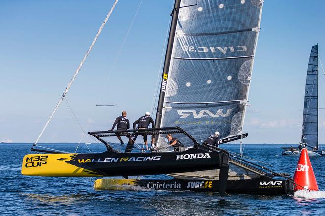 Wallen Racing competing on day two of the M32 Cup - Copenhagen. © M32 Series