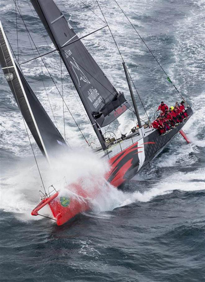 Comanche (USA) leading the charge south to Hobart ©  Rolex/Daniel Forster http://www.regattanews.com