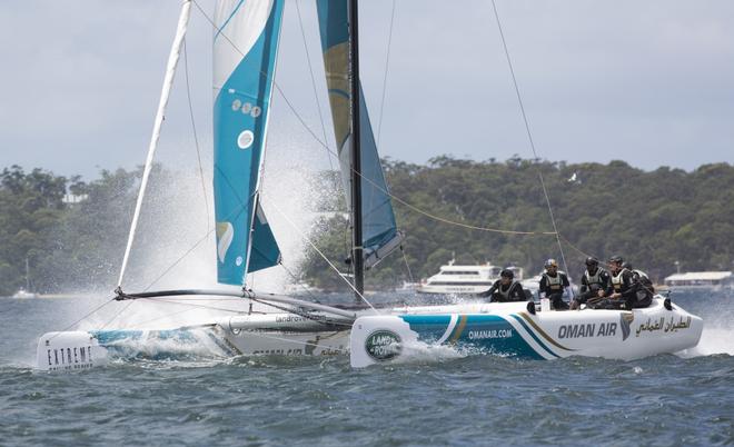 The Extreme Sailing Series 2014. Act Eight. Sydney. Australia.  © Lloyd Images