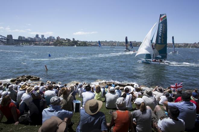  The Extreme Sailing Series 2014, Act Eight, Sydney. © Lloyd Images
