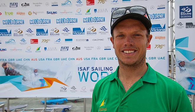 Tom Burton - Great sailor. Lovely guy. - 2014 ISAF Sailing World Cup, Melbourne ©  John Curnow
