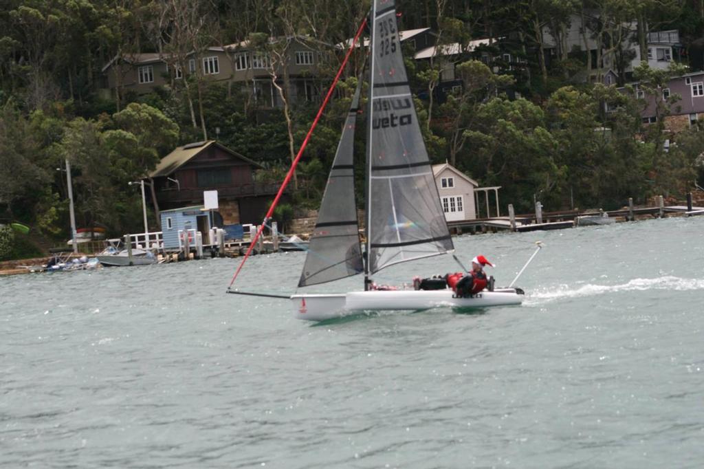 Paul Yo Ho Hoing to the Island - Palm Beach Sailing Club Merry Christmas Race © Upu Kila