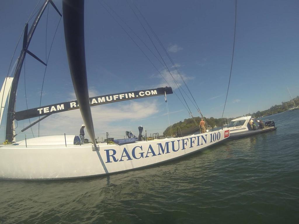 - Team Ragamuffin - launch - Sydney City Marine © Team Ragamuffin https://www.facebook.com/RagamuffinYachting