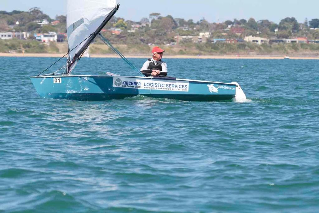 2014 OK Dinghy World Championship at Black Rock YC in Melbourne. photo copyright okworlds2014 taken at  and featuring the  class
