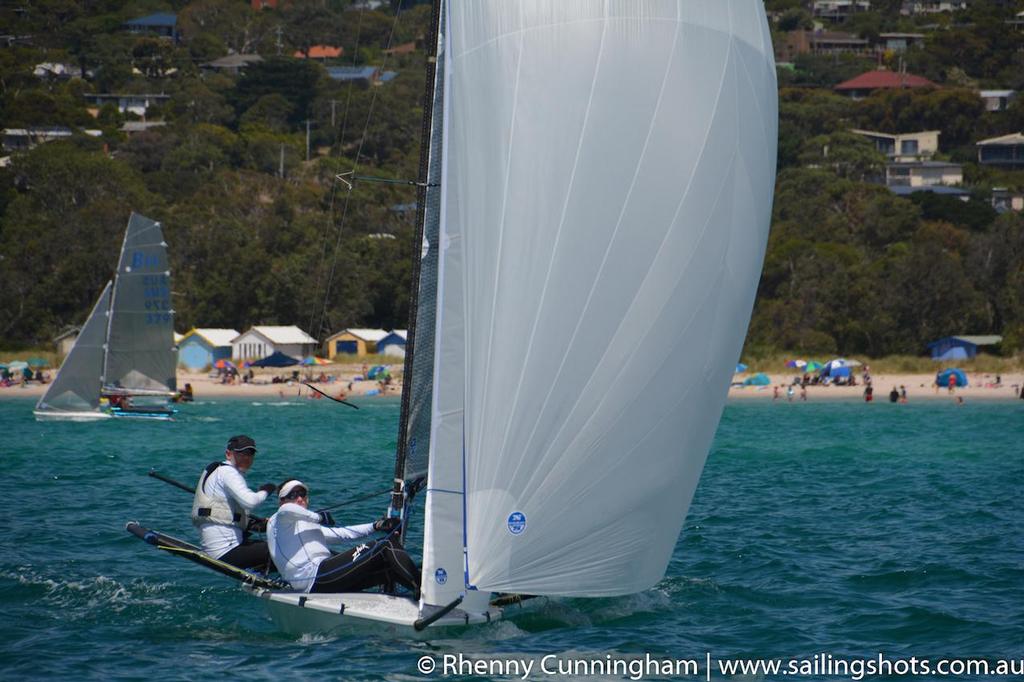 GBR 761 Whitstble Marine - Chris Lewns and Tom Pygall - 2015 ISail Whitsundays B14 World Championship photo copyright Rhenny Cunningham taken at  and featuring the  class