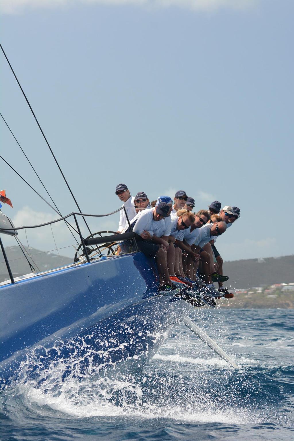 Excitement reigns supreme in the Crown Jewel of Caribbean Yacht Racing. Credit: Dean Barnes photo copyright Dean Barnes taken at  and featuring the  class
