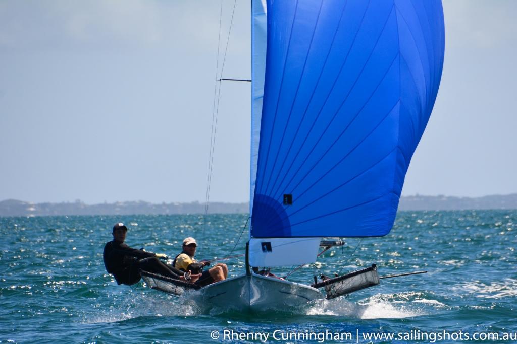 AUS 379 Bancroft and Imeneo -  2015 ISail Whitsundays B14 World Championship photo copyright Rhenny Cunningham taken at  and featuring the  class