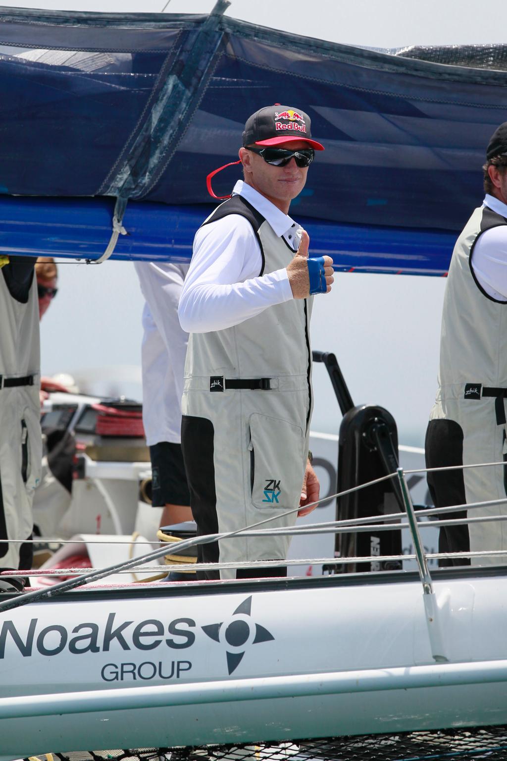 James Spithill on Team Australia - 34th Club Marine Pittwater Coffs Harbour Yacht Race 2015. photo copyright Howard Wright /IMAGE Professional Photography http://www.imagephoto.com.au taken at  and featuring the  class